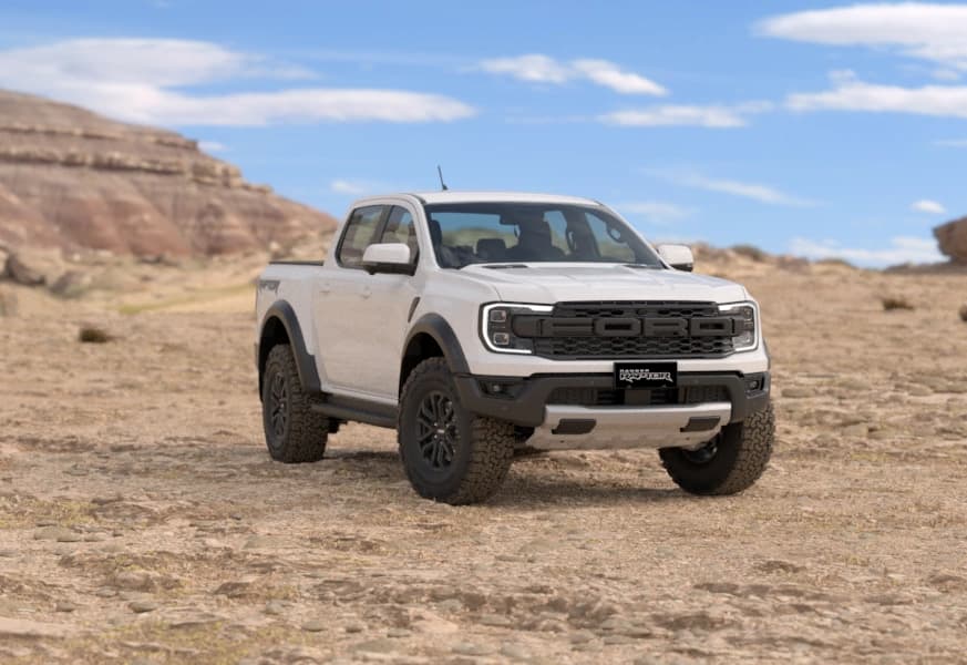 Ford Ranger Raptor - Màu Trắng