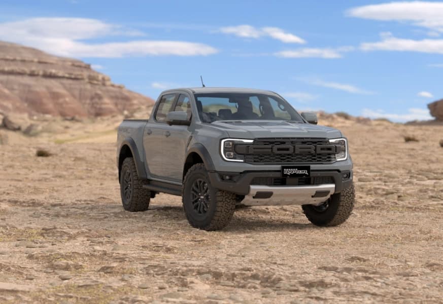 Ford Ranger Raptor - Màu Xám