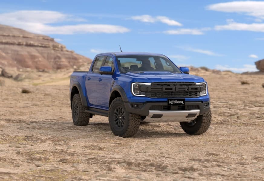 Ford Ranger Raptor - Màu Xanh Dương